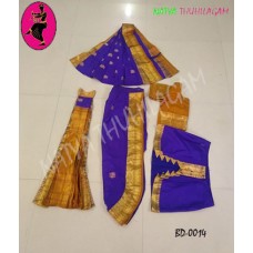 Bharathanatyam Dhoti Type Costume